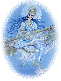 Saraswati Godin van wijsheid Altaar Exclusief Tantra Meditatie Centrum
