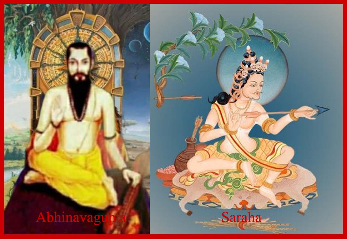Meesters Gurus Abhinavagupta en Saraha - Favorieten van Nirav 
