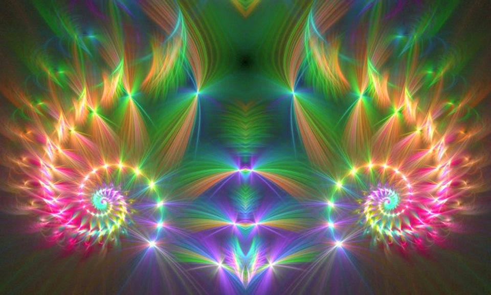 Shiva and Jiva zijn één - reflects in pure Consciousness 
